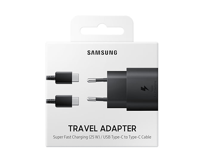 Samsung Rapide Port USB-Ladegerät 25 W – USB-C×1 – für Galaxy S10 5G, A80, A70 – schwarz