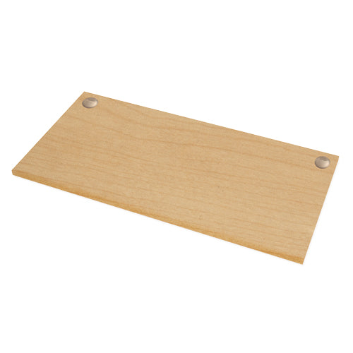 Fellowes Tischplatte – 160 × 80 × 2,5 cm – Ahorn – für Levado, Cambio