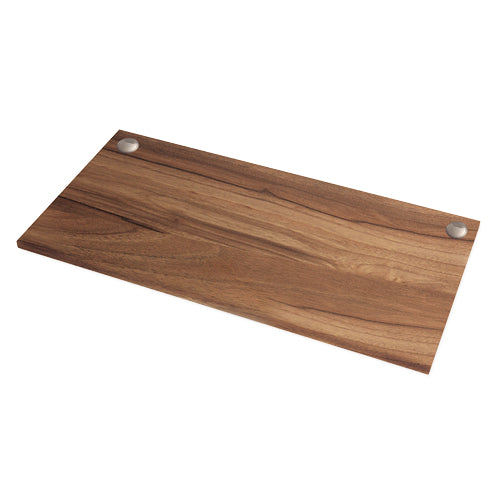 Fellowes Tischplatte – 160 × 80 × 2,5 cm – Walnuss – für Levado, Cambio
