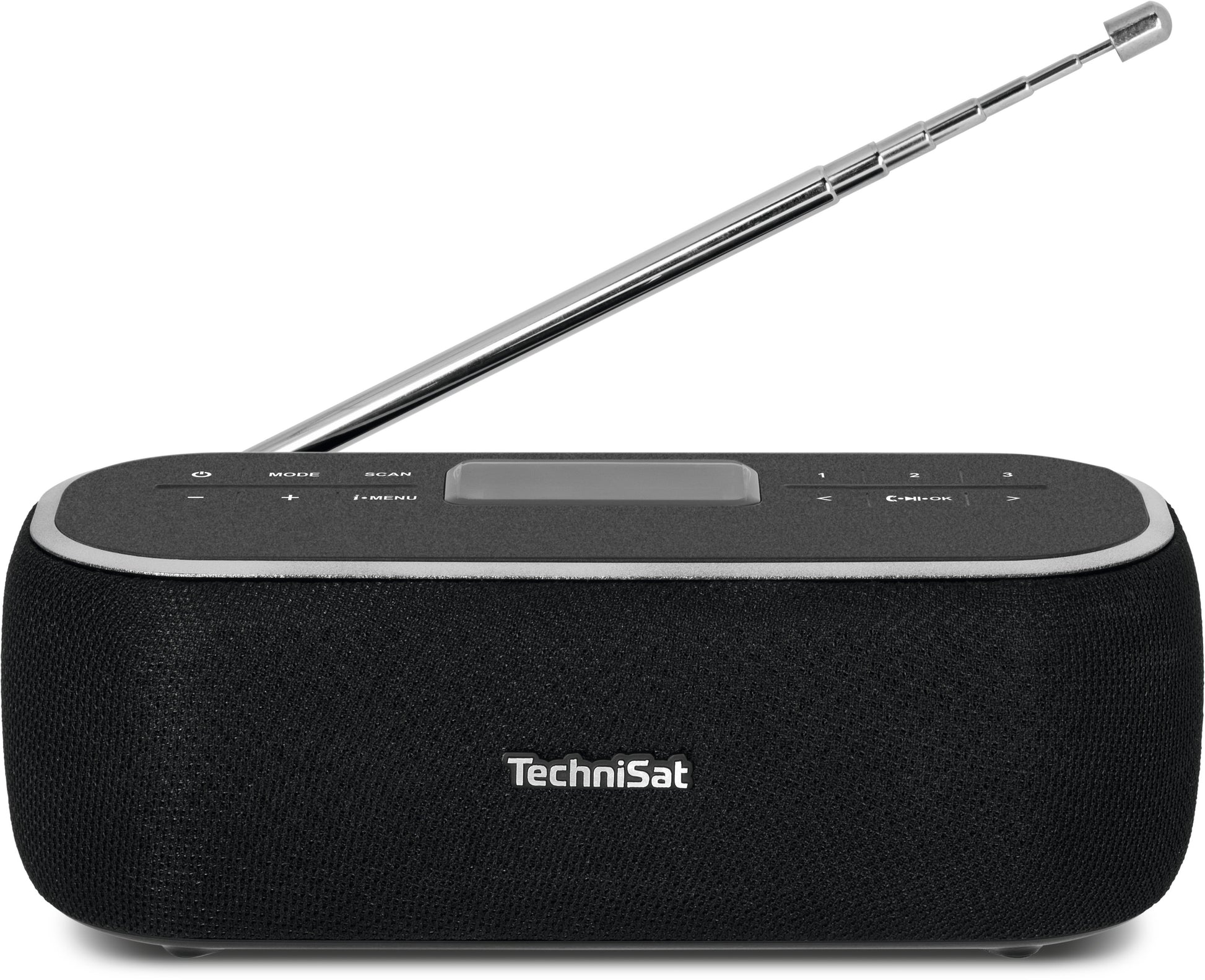 TechniSat DigitRadio BT 1 – Tragbares DAB+ Radio, UKW, Bluetooth, 9 h Akku – Schwarz
