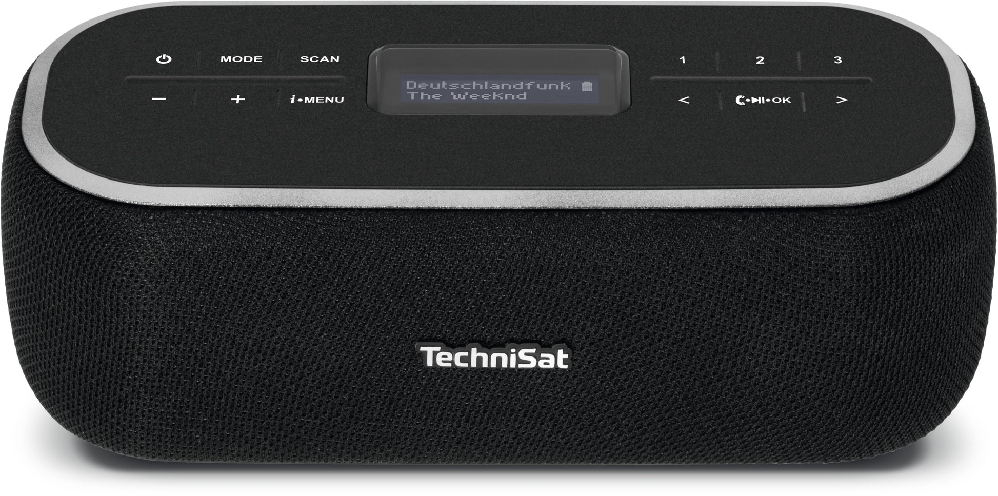 TechniSat DigitRadio BT 1 – Tragbares DAB+ Radio, UKW, Bluetooth, 9 h Akku – Schwarz