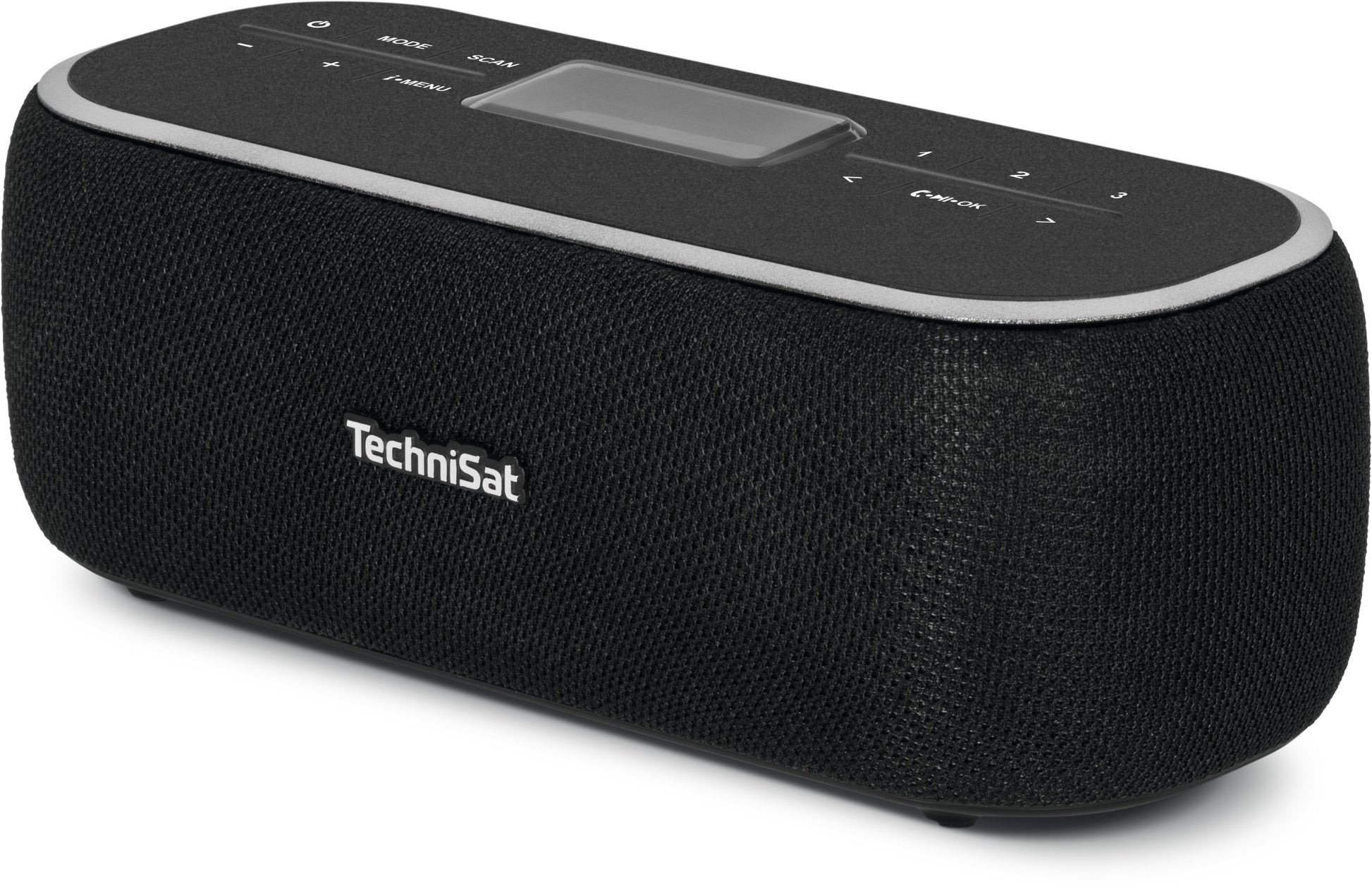 TechniSat DigitRadio BT 1 – Tragbares DAB+ Radio, UKW, Bluetooth, 9 h Akku – Schwarz