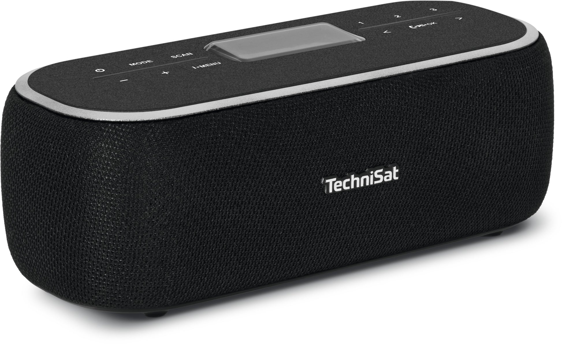 TechniSat DigitRadio BT 1 – Tragbares DAB+ Radio, UKW, Bluetooth, 9 h Akku – Schwarz