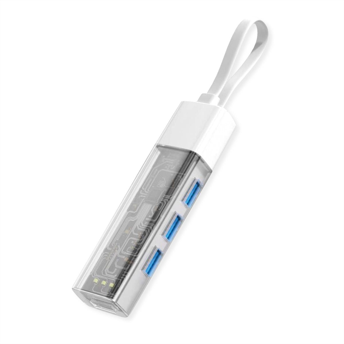 ROLINE USB-Hub – USB-C, 4× USB-A
