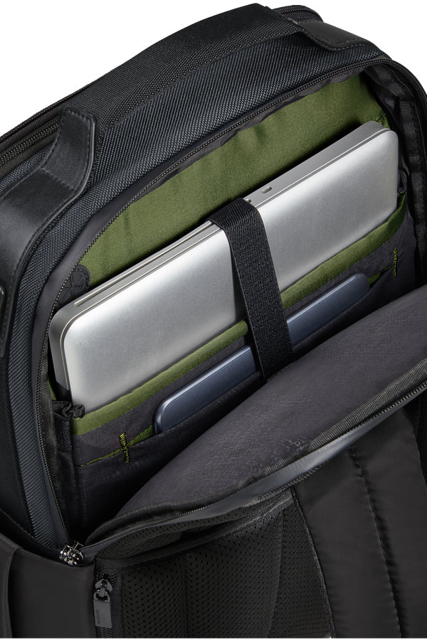Samsonite Openroad 2.0 Notebook-Rucksack – für Notebooks bis 15,6", 22,5 l, USB-Port, Nylon, schwarz