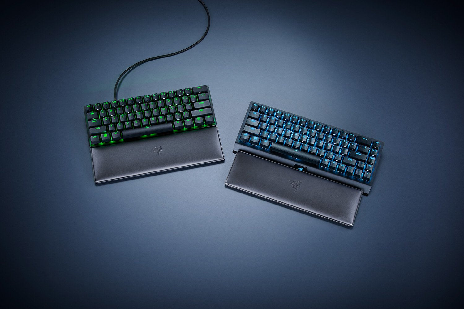 Razer Ergonomische Handgelenkauflage Mini – Handgelenkstütze für Tastatur – Memory-Schaum – Schwarz – 356 × 89,8 mm
