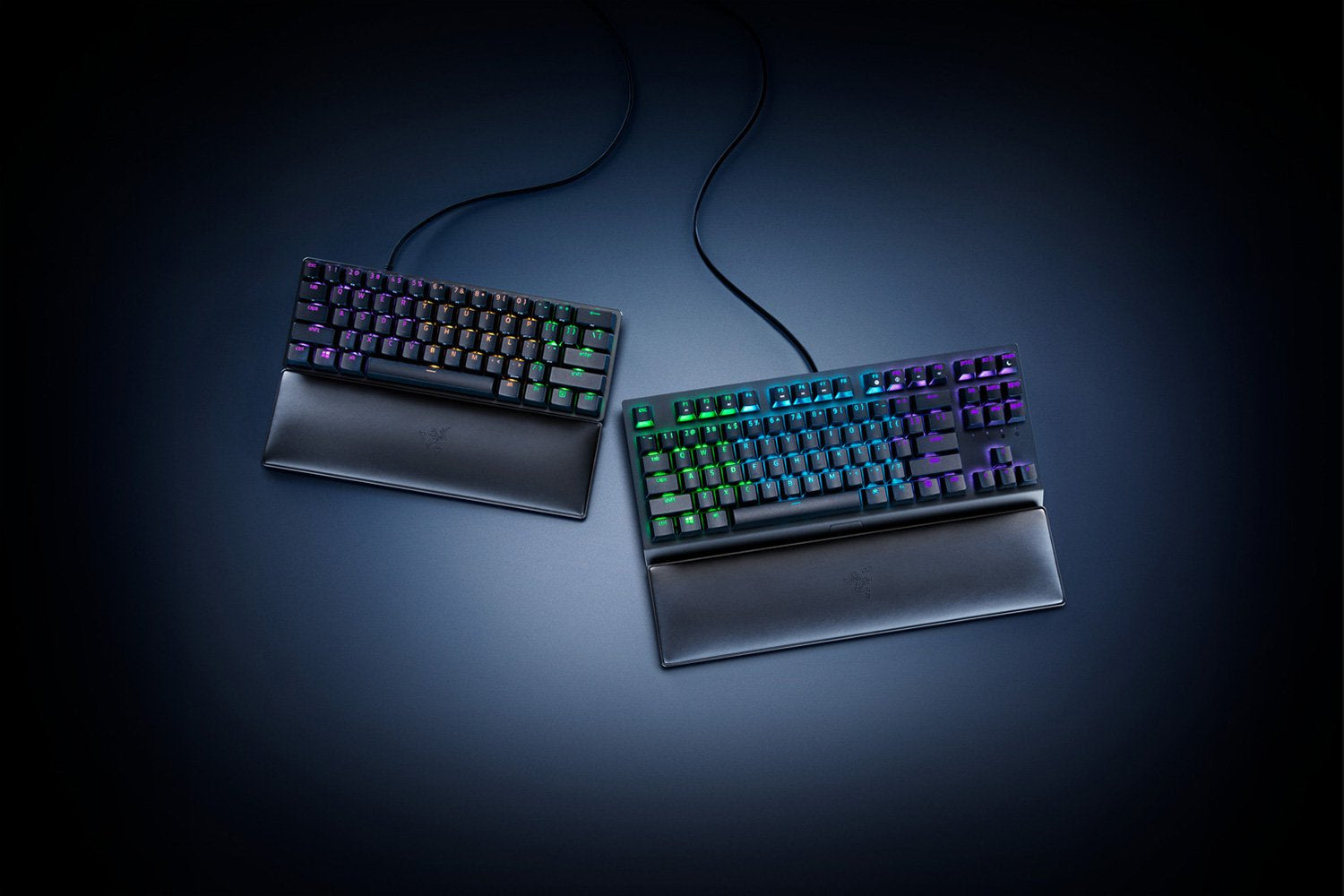 Razer Ergonomische Handgelenkauflage Mini – Handgelenkstütze für Tastatur – Memory-Schaum – Schwarz – 356 × 89,8 mm