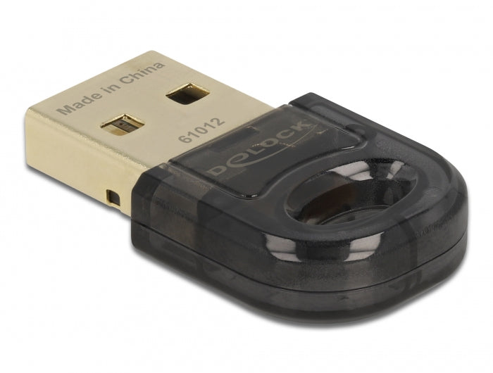 DeLOCK 61012 USB Bluetooth Adapter – Bluetooth 5.0, USB 2.0, A2DP – für Laptop