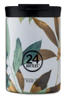 24Bottles Thermobecher Travel Tumbler – 3,5 dl – Edelstahl, isoliert, Sip&Go-Deckel – Tivoli