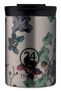 24Bottles Thermobecher Travel Tumbler – 3,5 dl – Edelstahl, isoliert, Sip&Go-Deckel – Virtue