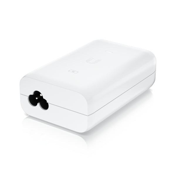Ubiquiti U-POE-AT PoE-Injektor 30 W – IEEE 802.3at – Gigabit Ethernet, 48 V – Weiss