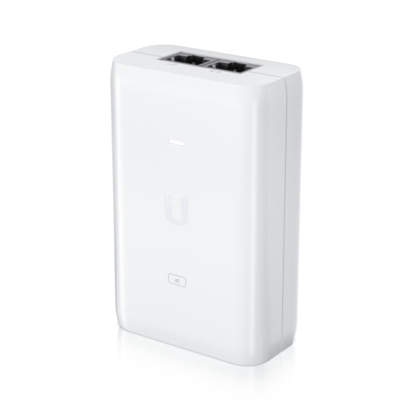 Ubiquiti U-POE-AT PoE-Injektor 30 W – IEEE 802.3at – Gigabit Ethernet, 48 V – Weiss