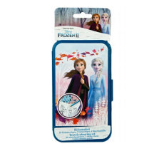 Undercover Malset to go – Reisemalset – Frozen – 20 Ausmalvorlagen, 3 Papierstickerbögen, 4 Mini Buntstifte