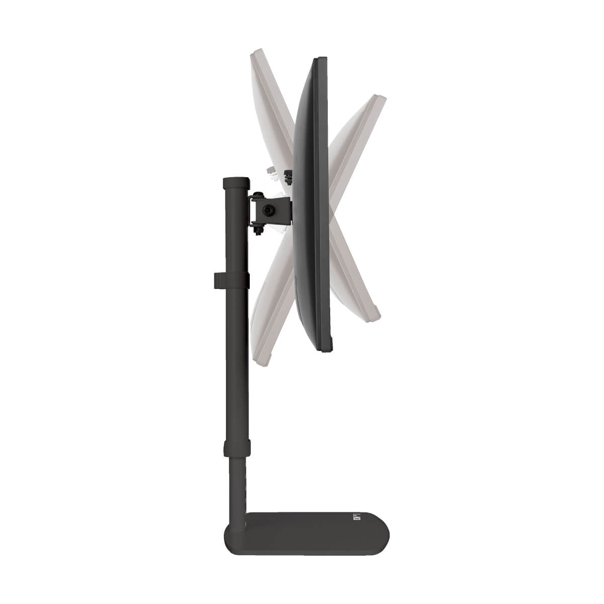 Tripp Lite DDV1727S – Monitor-Tischständer – freistehend – 1 Monitor – 17–27" – VESA 75×75/100×100 mm – höhenverstellbar