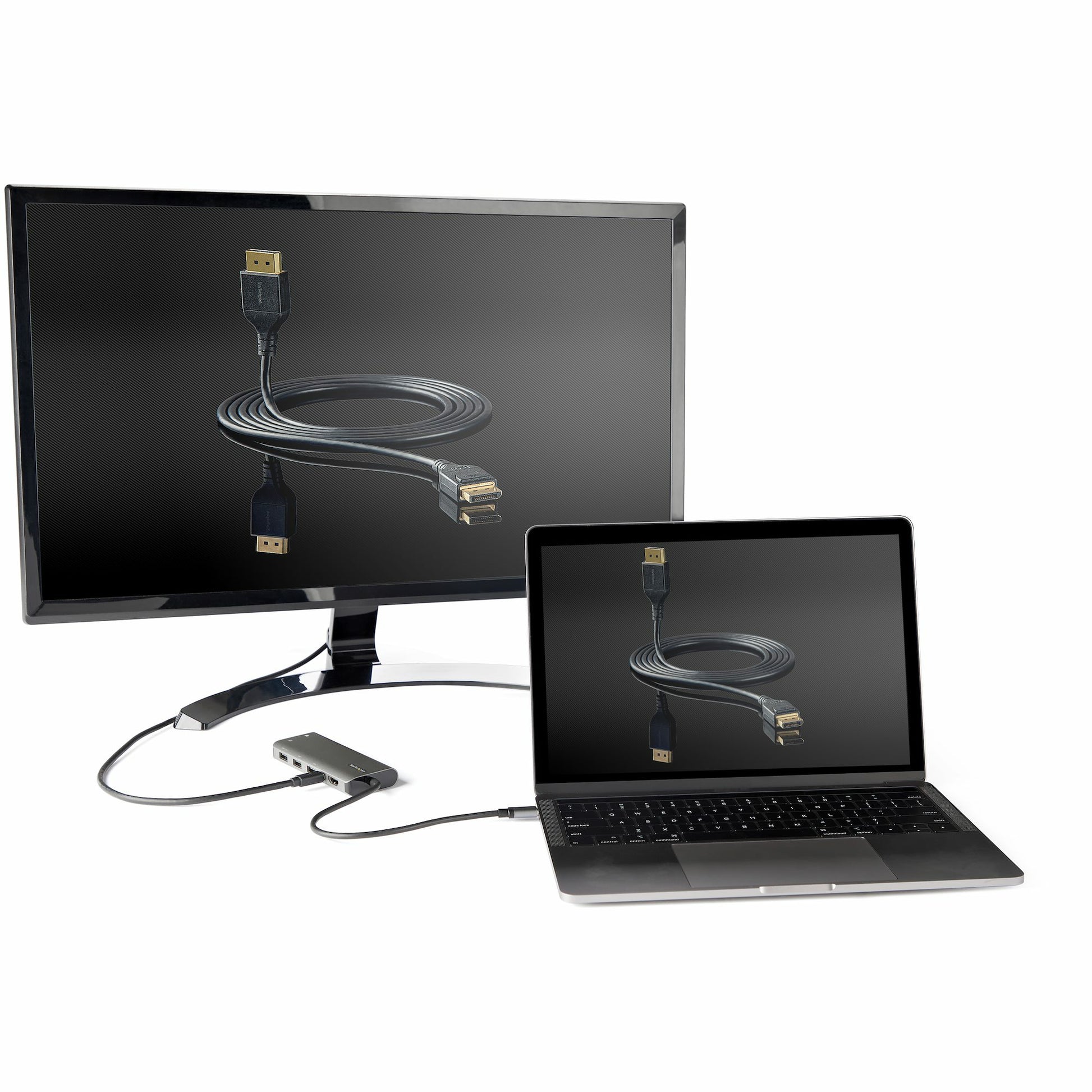 StarTech.com Multiport-Adapter – USB-C, 1× DP, 1× HDMI, 3× USB-A, 2× USB-C, 100 W PD, für Windows/Mac/ChromeOS