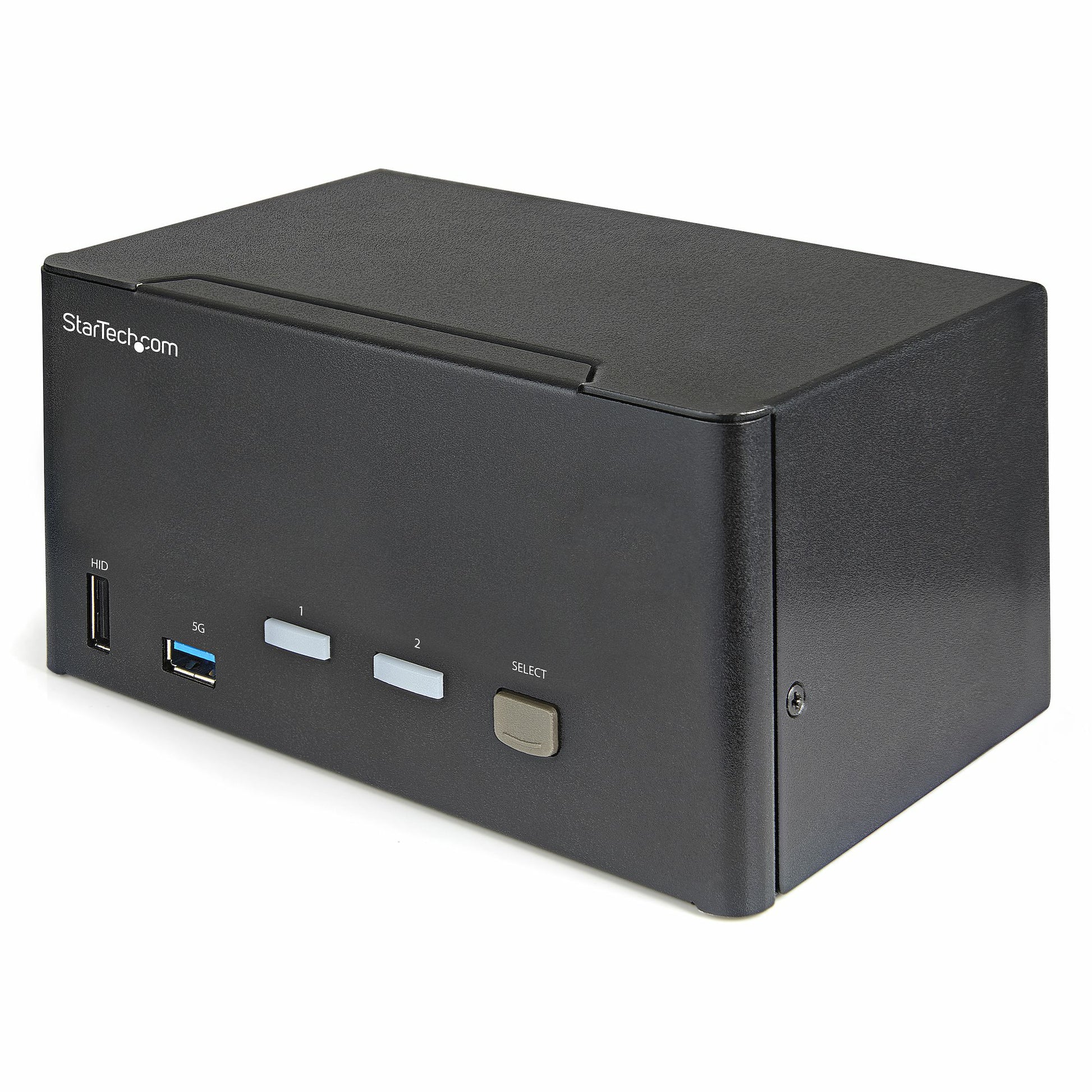 StarTech.com 2-Port DP KVM-Switch – 4K/60 Hz, USB 3.0-Hub, Audio