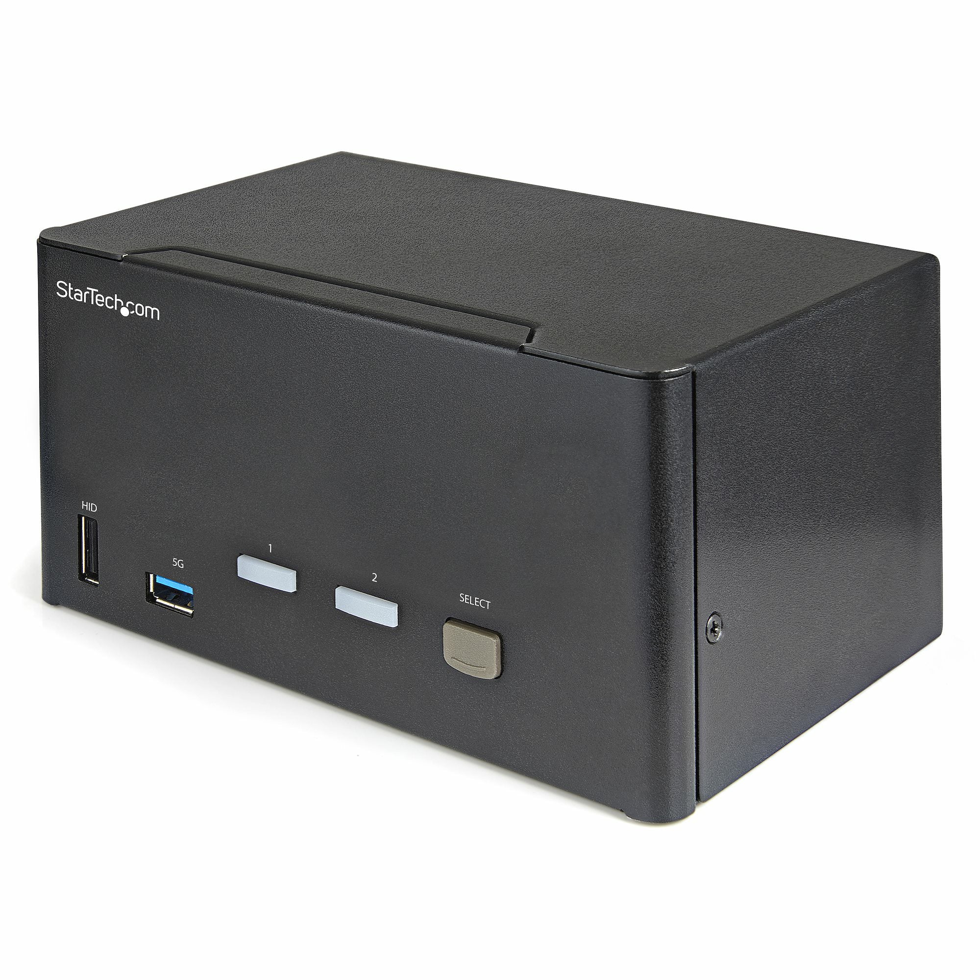 StarTech.com 2-Port DP KVM-Switch – 4K/60 Hz, USB 3.0-Hub, Audio