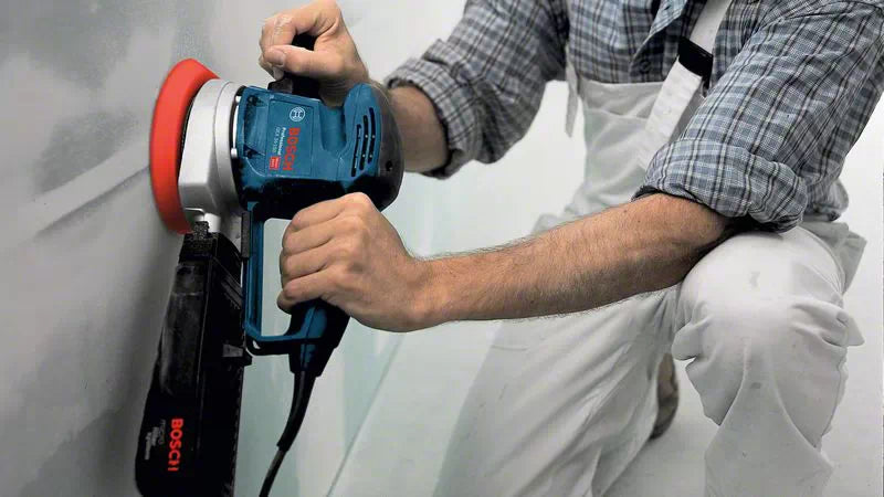 Bosch Professioneller Exzenterschleifer GEX 34-150 (C) – 340 W – Klettverschluss – Ø 150 mm