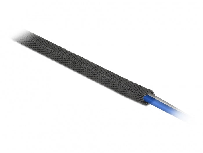 DeLOCK Schrumpfschlauch-Set, Ø 20 mm, 2 m – schwarz