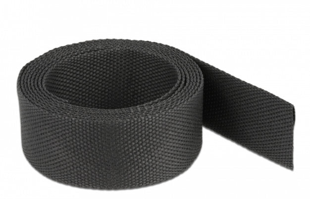 DeLOCK Schrumpfschlauch-Set, Ø 20 mm, 2 m – schwarz