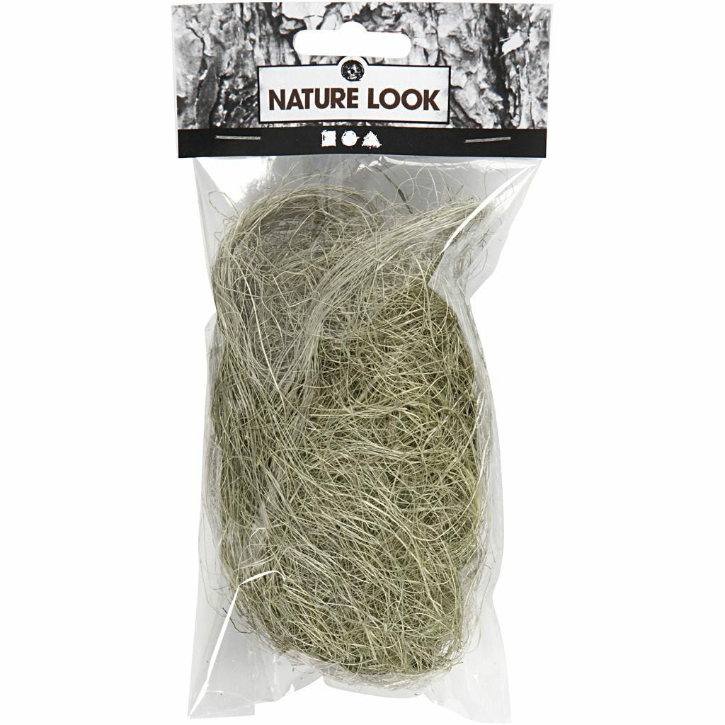 Creativ Company Sisal, Graugrün, 8 g, 1 Stk.