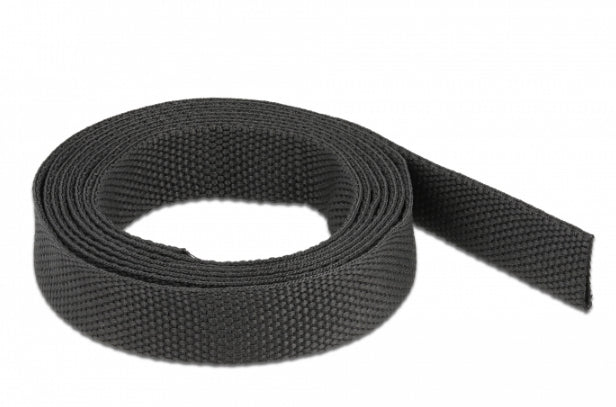 DeLOCK Schrumpfschlauch-Set, Ø 10 mm × 2 m, 2:1 Schrumpfungsrate – schwarz