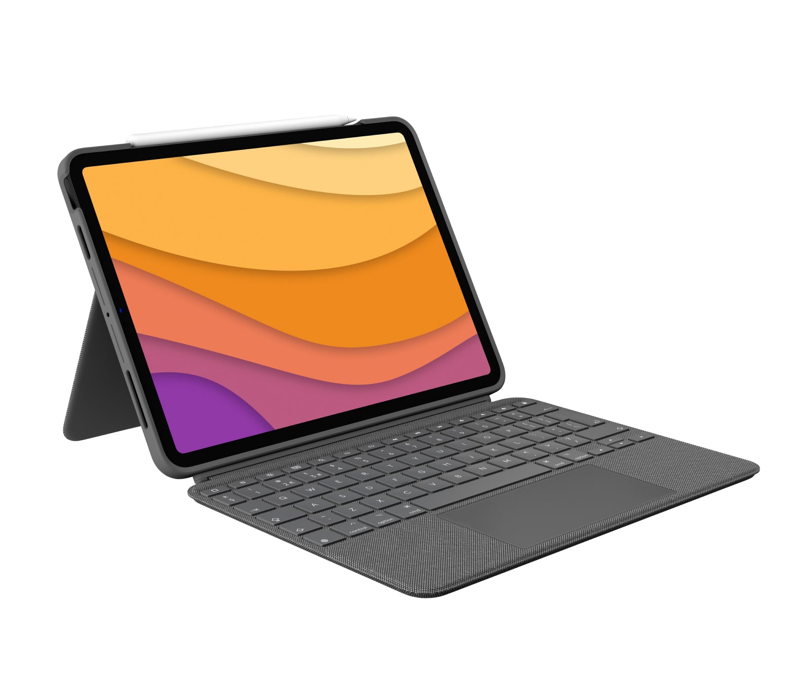 Logitech Combo Touch – Tastatur, Andocken, Nordisch – für iPad Air 13"/11" (M2 & M3) und andere