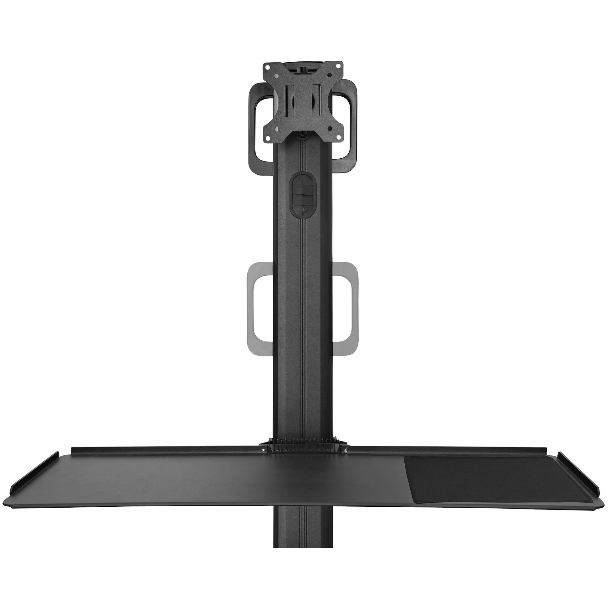 StarTech.com Monitorwagen, VESA 75×75/100×100 mm, höhenverstellbar 130–160 cm, schwarz