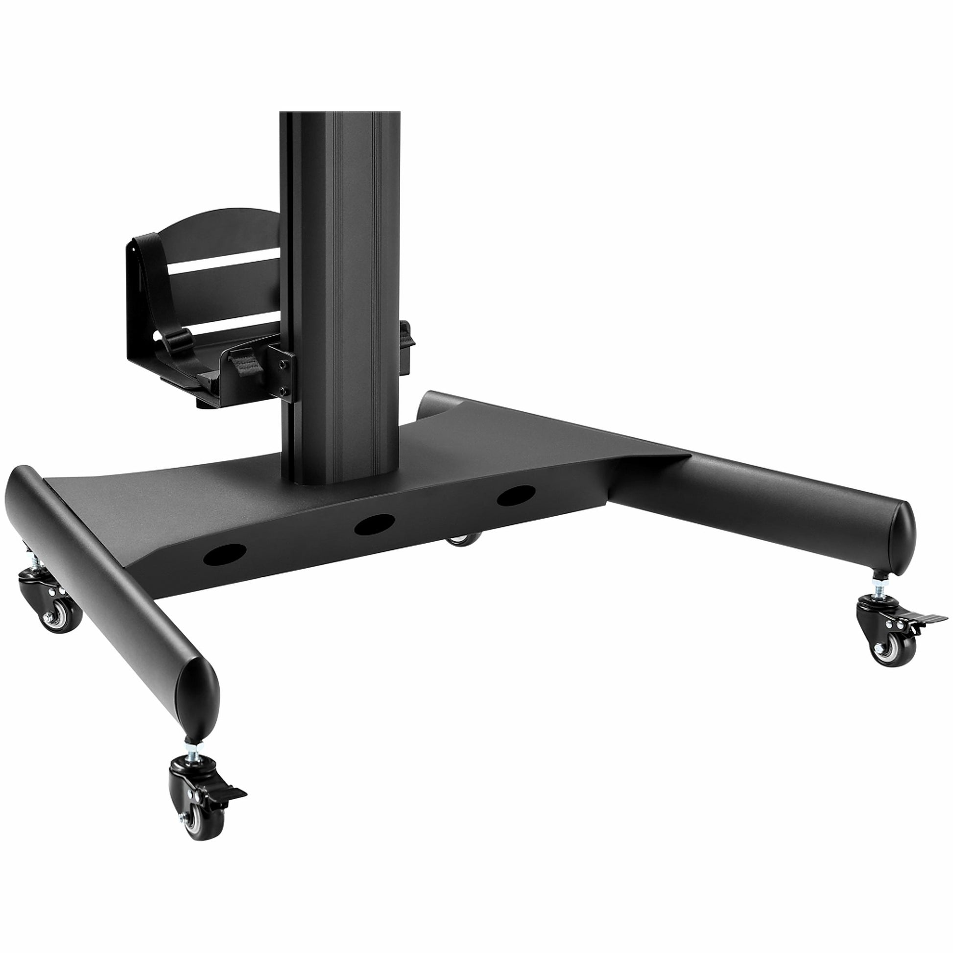 StarTech.com Monitorwagen, VESA 75×75/100×100 mm, höhenverstellbar 130–160 cm, schwarz