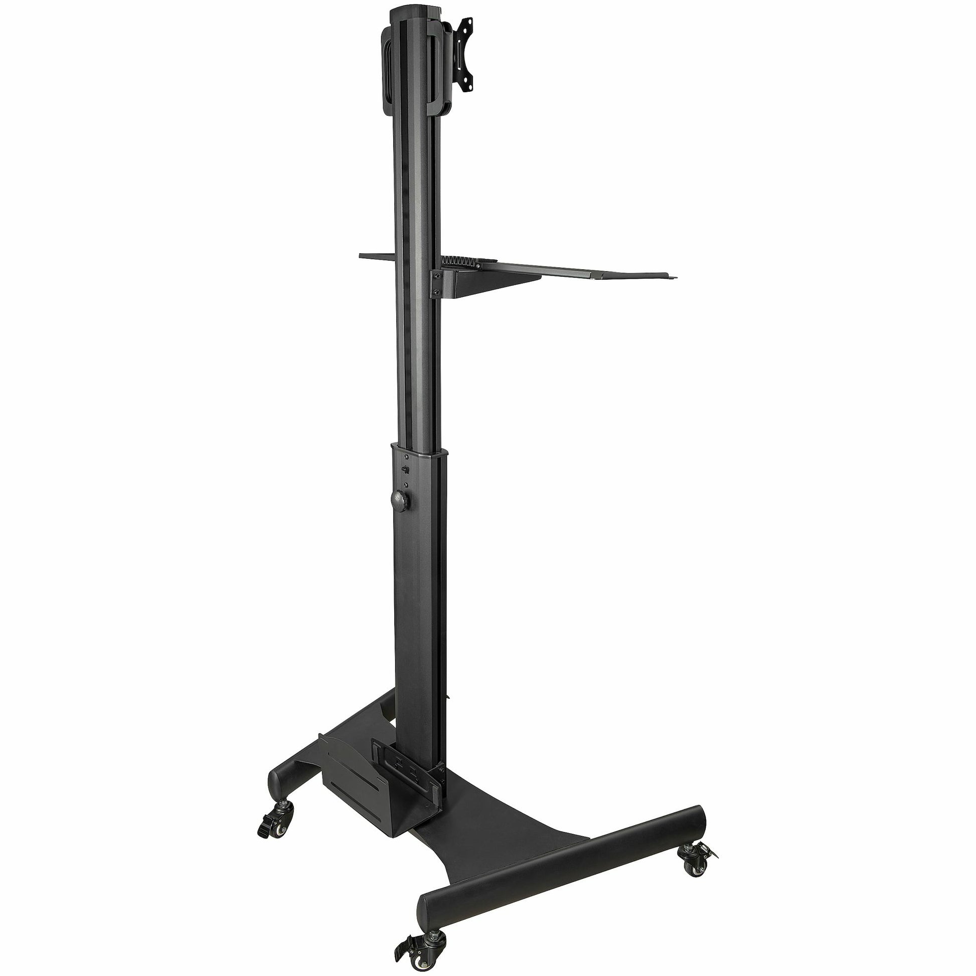 StarTech.com Monitorwagen, VESA 75×75/100×100 mm, höhenverstellbar 130–160 cm, schwarz