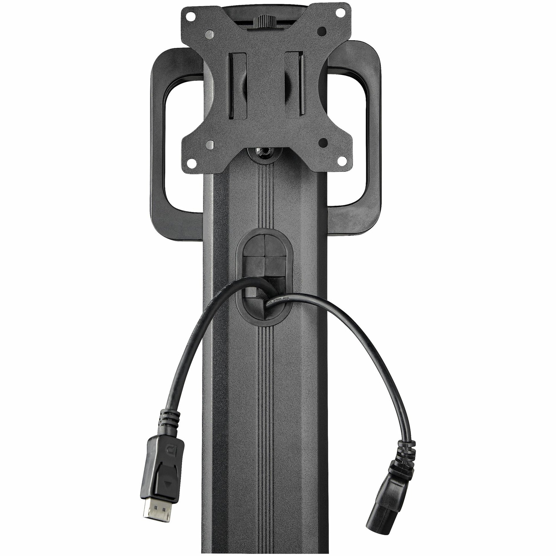 StarTech.com Monitorwagen, VESA 75×75/100×100 mm, höhenverstellbar 130–160 cm, schwarz