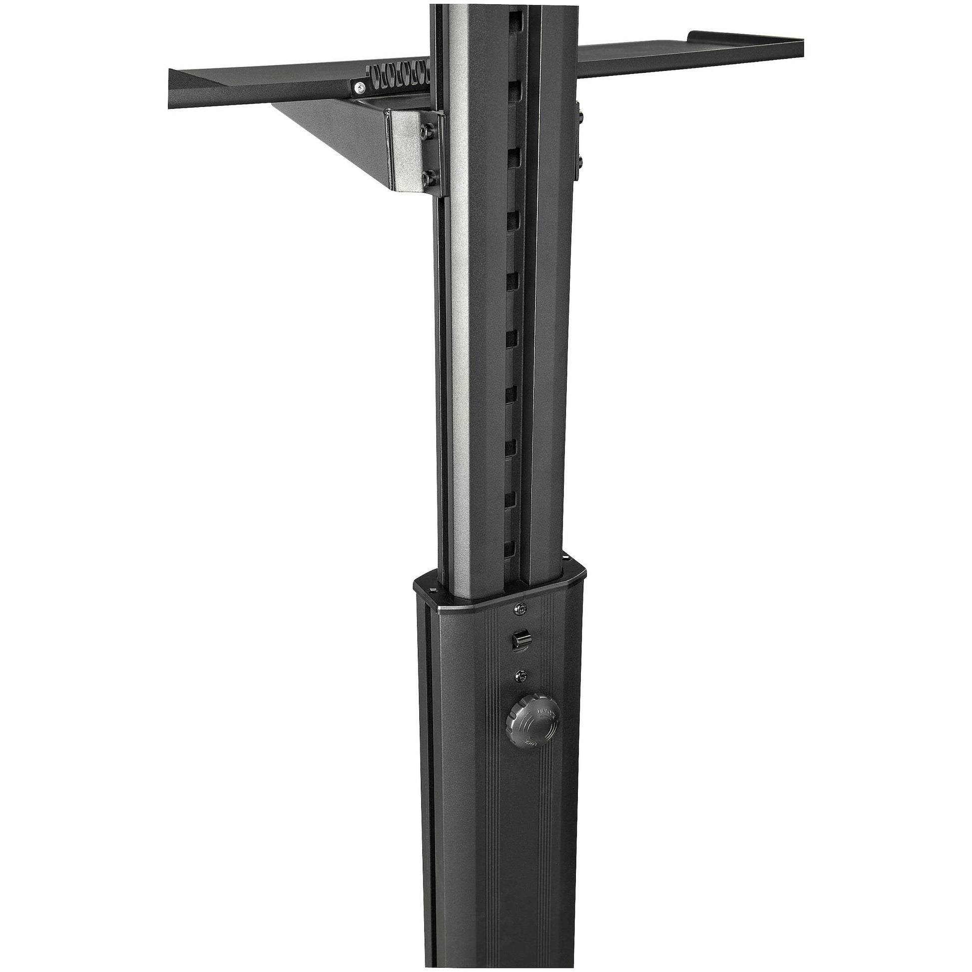 StarTech.com Monitorwagen, VESA 75×75/100×100 mm, höhenverstellbar 130–160 cm, schwarz