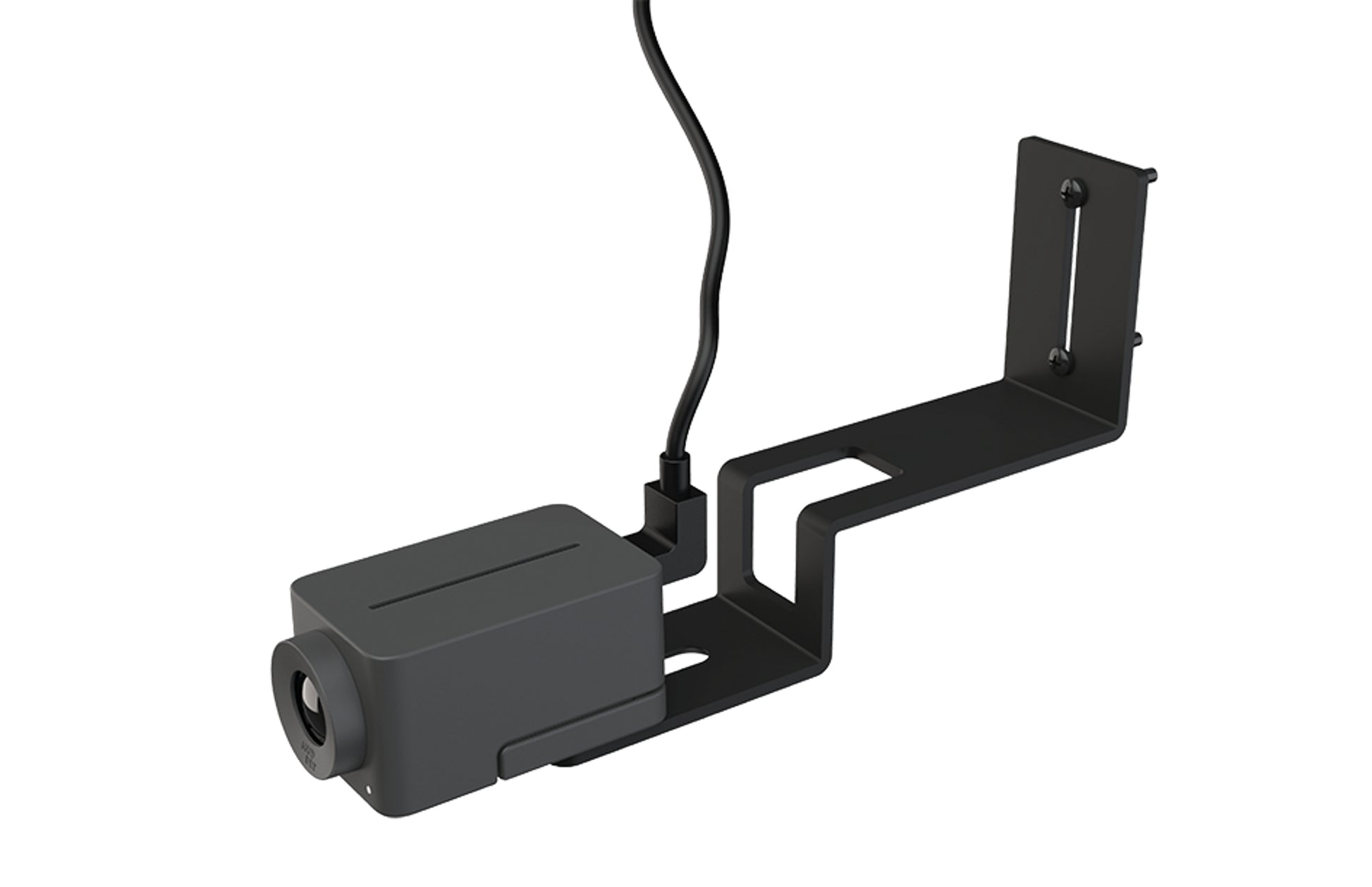 Crestron UC-CAM-WMK Wandhalterung – Universal, Stahl, 38 × 97 mm – für Crestron-Kameras – Schwarz