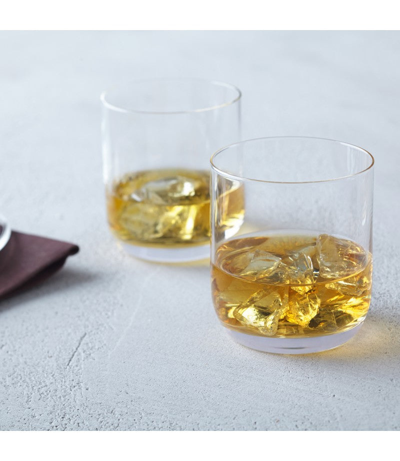 LEONARDO Whiskyglas – 6er Set, 320 ml, Ø 7,7 cm, Kristallglas, Transparent, spülmaschinenfest
