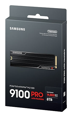 Samsung 9100 PRO – M.2 2280 NVMe PCIe 5.0, 8 TB, für PC/Laptop