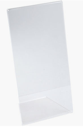 Exacompta Tischaufsteller – für DL – hoch – transparent – Acryl – 100 × 212 × 76 mm – 1 Stk.