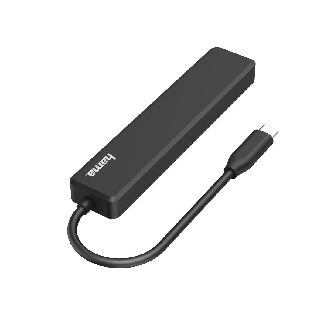 Hama USB-Hub – für Geräte mit USB-C/Thunderbolt 3/4, USB-Anschluss, schwarz