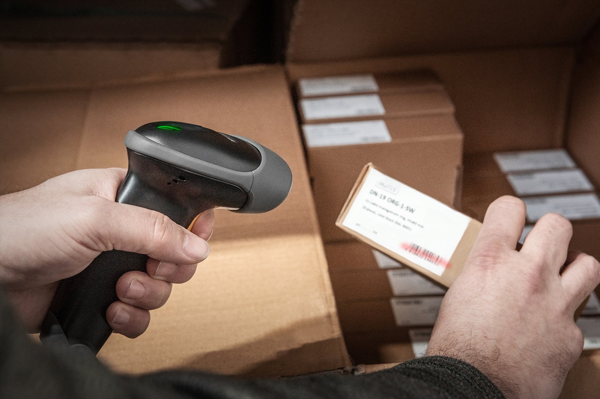 Digitus 1D, kabelgebunden, USB/RJ-45, IP54, für Windows, Android, iOS