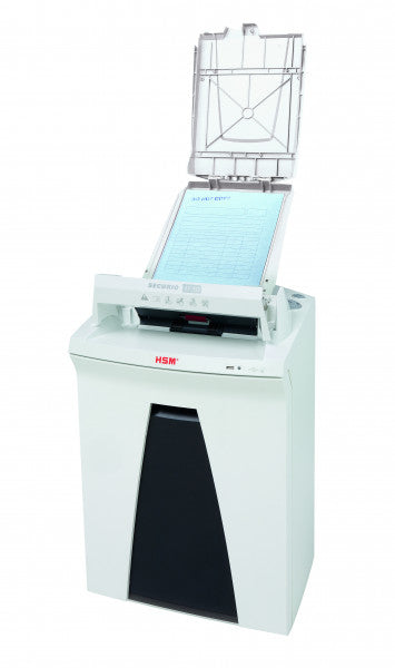 HSM Securio AF350 – Aktenvernichter mit Autofeed 350 Blatt, DIN P-4, Partikelschnitt 4,5 × 30 mm, 35 l