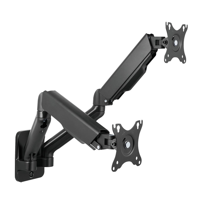 LogiLink BP0146 – Monitor-Wandhalterung – 2 Monitore – 17–32" – VESA 75×75/100×100 mm – bis 9 kg/Monitor