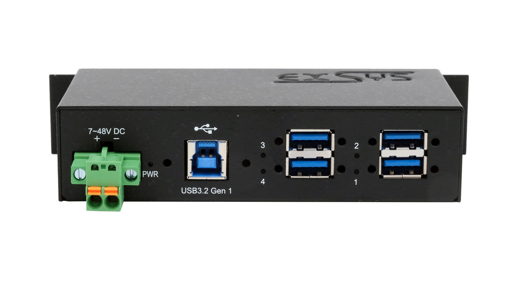EXSYS EX-1185HMVS-2 USB-Hub – USB-B, 4× USB-A