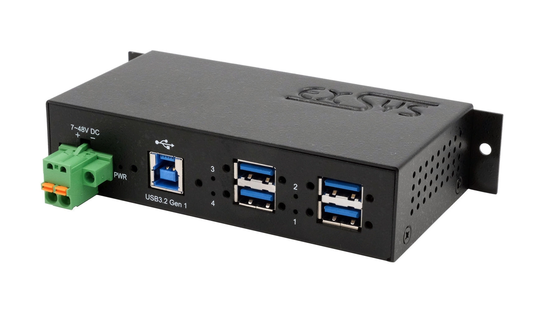 EXSYS EX-1185HMVS-2 USB-Hub – USB-B, 4× USB-A