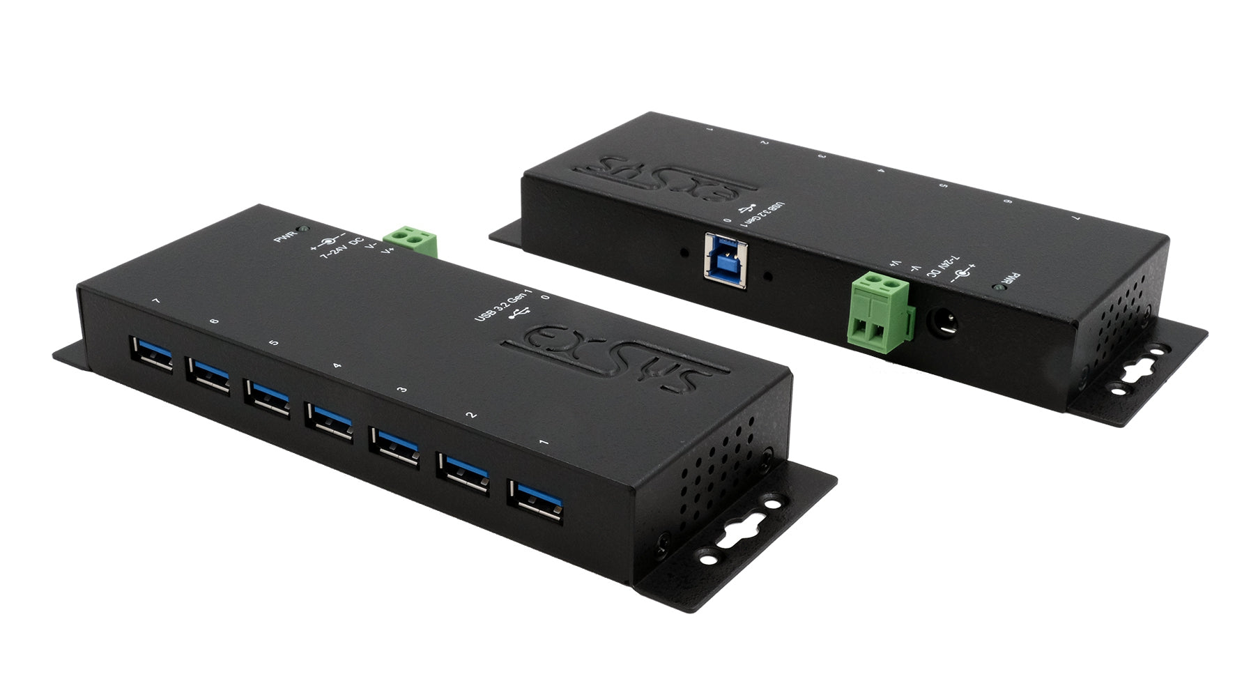 EXSYS EX-1188HMS-3 USB-Hub – USB-B, 7× USB-A