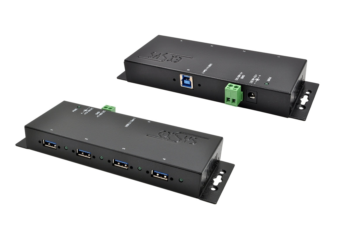 EXSYS EX-1183HMVS-2 USB-Hub – USB 3.0, 4× USB-A