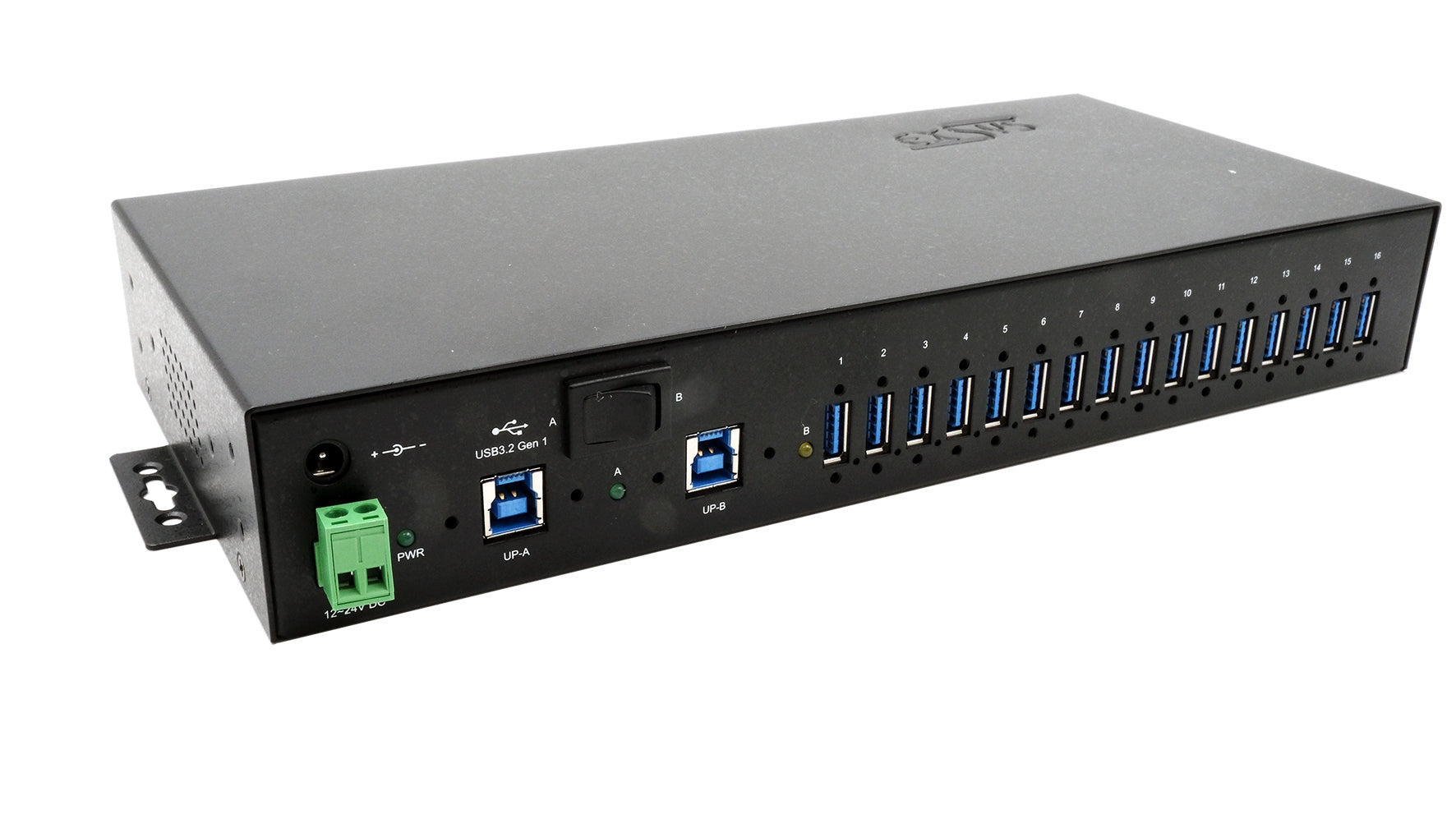 EXSYS EX-1526HMVS USB-Hub – USB 3.0, 16× USB-A