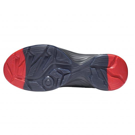 uvex 1 G2 Sicherheits-Halbschuh S1P – Sicherheitsschuhe, Schwarz/Rot