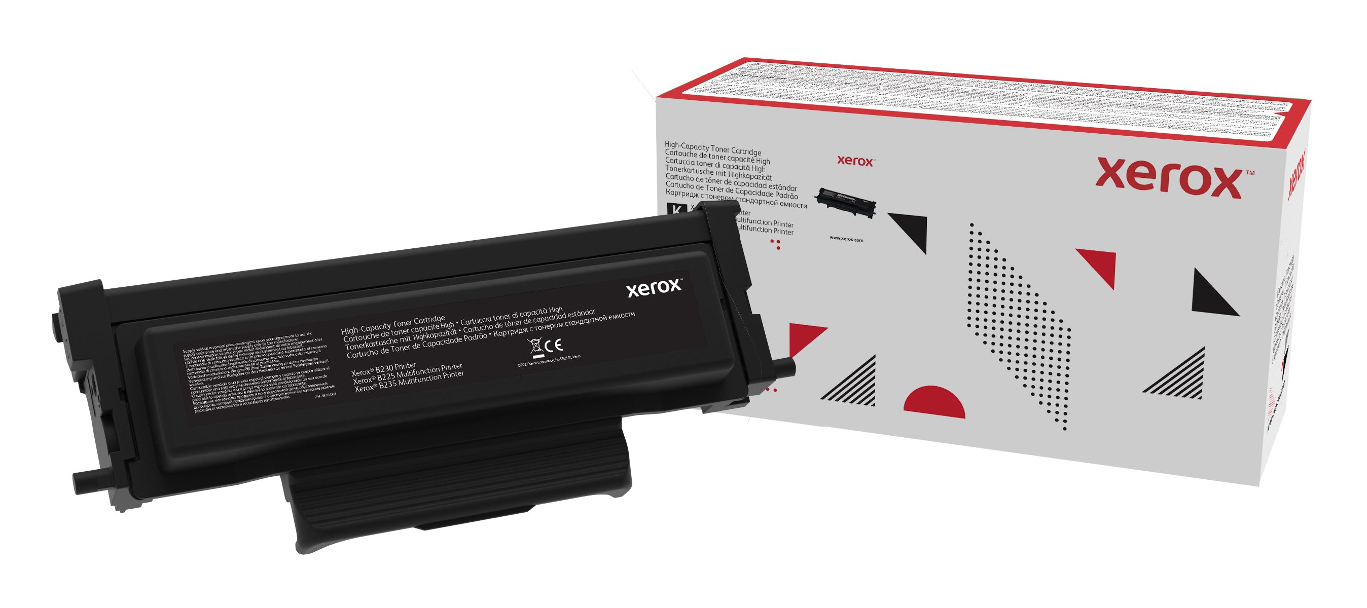 Xerox Toner 006R04400 – Schwarz, 3000 Seiten – für B230/B225/B235 und andere