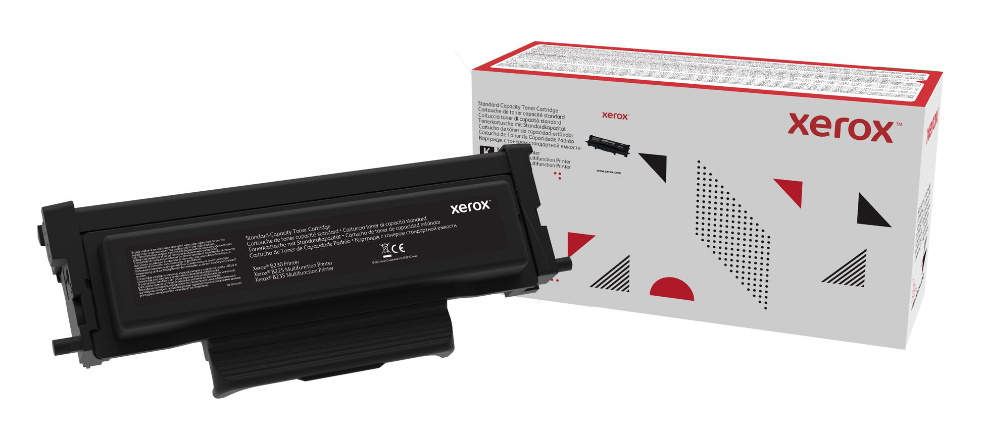 Xerox Toner – schwarz, 1200 Seiten – für Mono-Laserdrucker/Multifunktionsgeräte