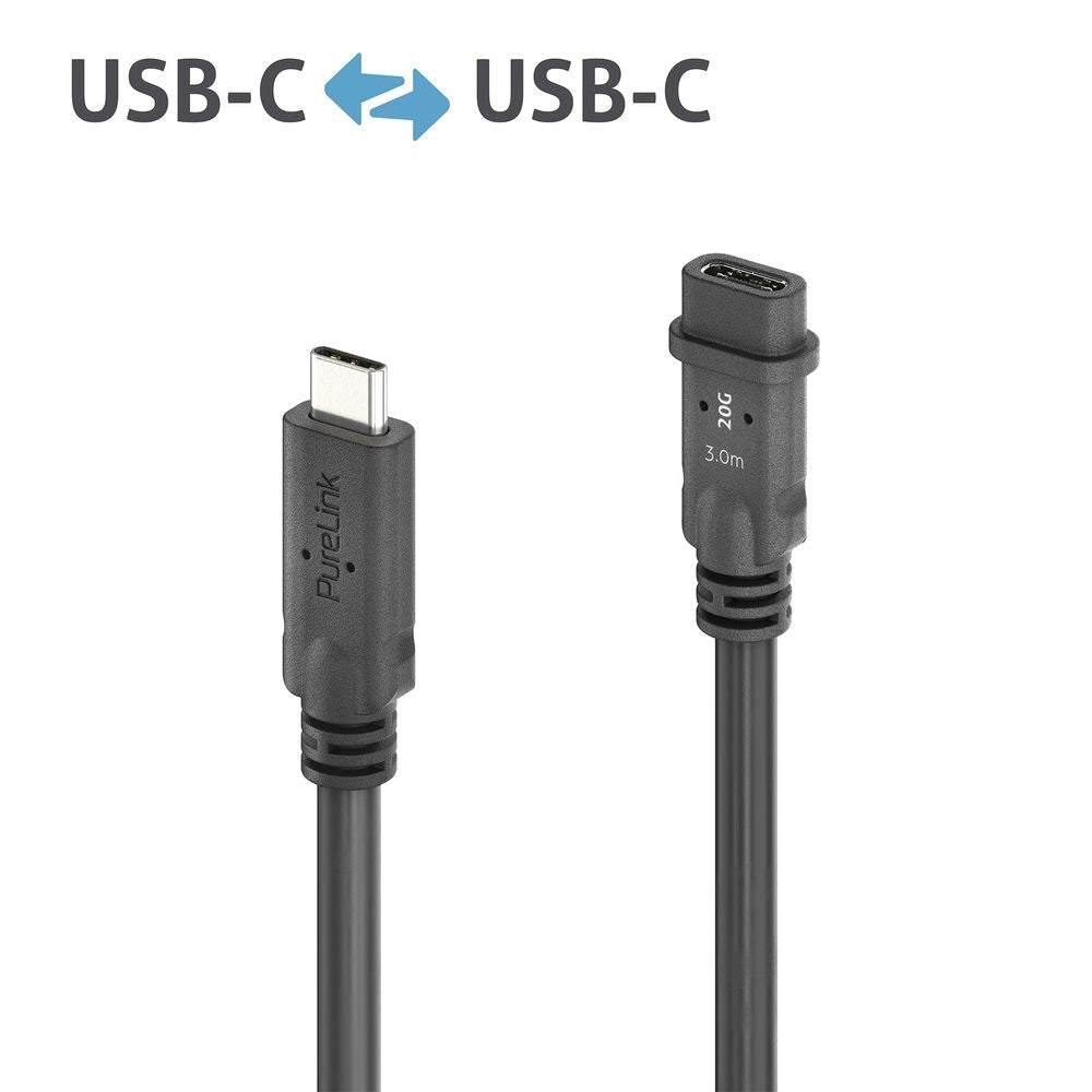 PureLink USB-Kabel, USB-C zu USB-C, 3 m, USB4