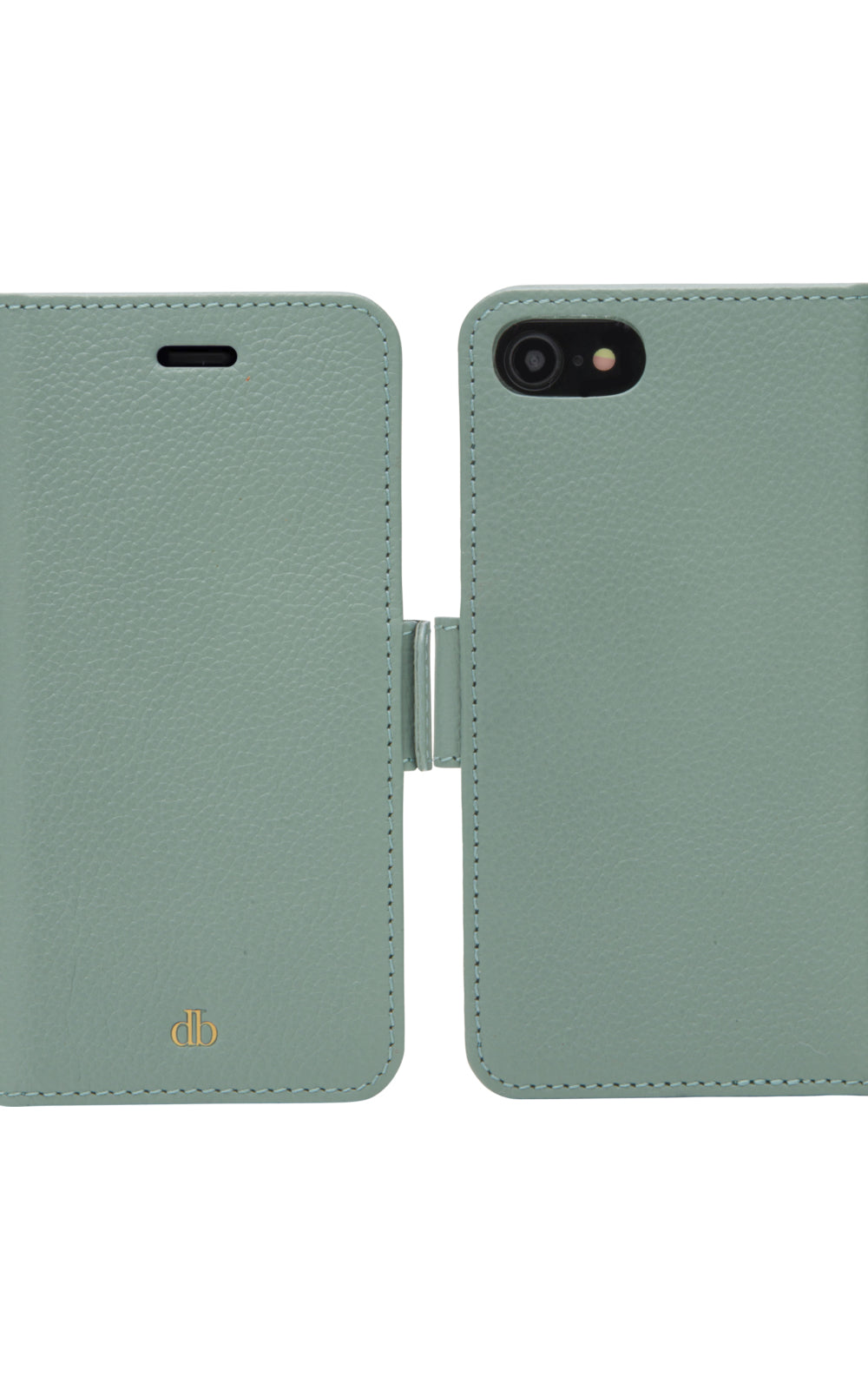 dbramante1928 New York Wallethülle – für Apple iPhone SE/8/7, 3 Kartenfächer, Greenbay